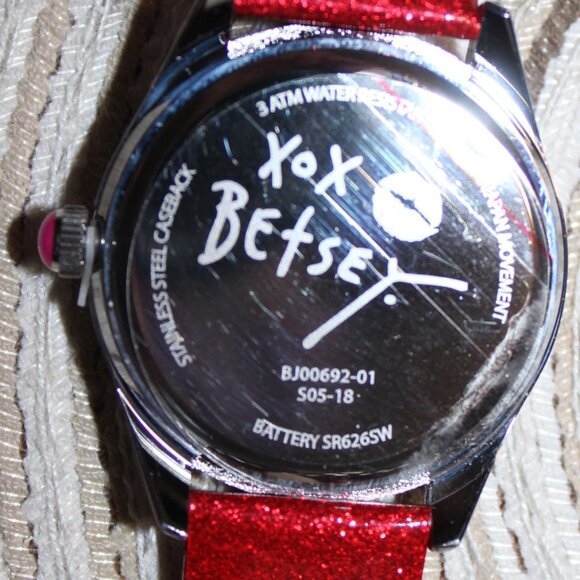 NEW WITH TAGS BETSEY JOHNSON WHIMSICAL FRENCH FRIES WATCH CUTE! FUN!! main image 6